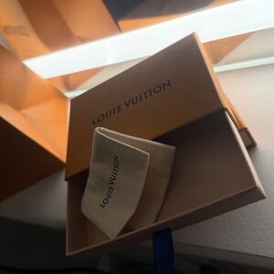 Louis Vuitton Orange Box with Beige Dust Bag